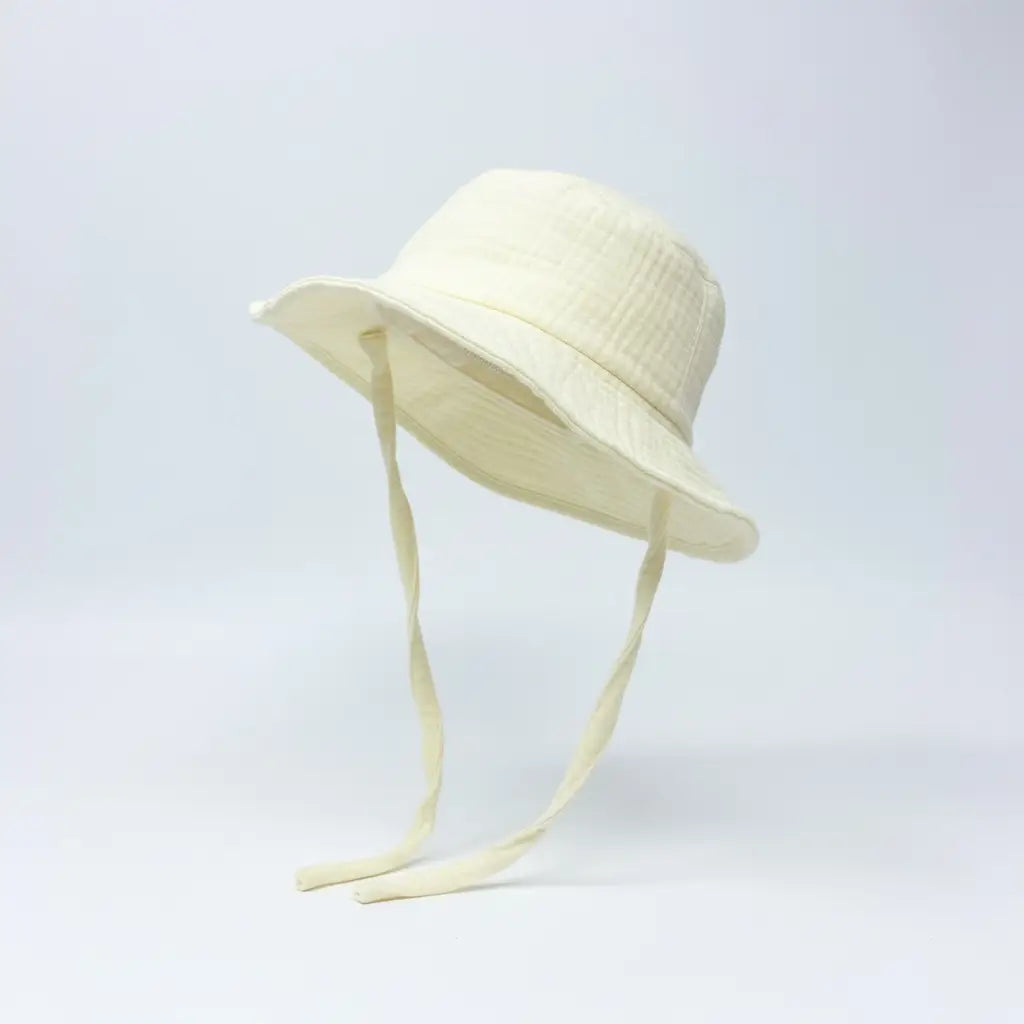 Baby Sun Hat from Breathable Cotton Muslin