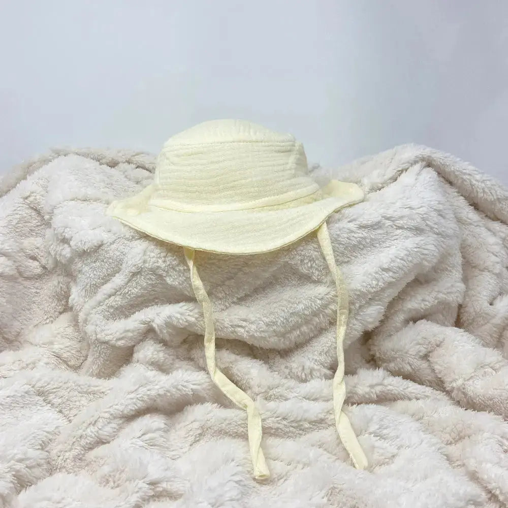 Baby Sun Hat from Breathable Cotton Muslin